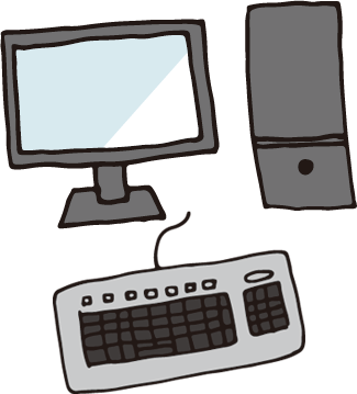 パソコンイラスト